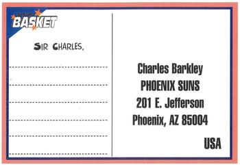 1995 French Sports Action Basket #NNO Charles Barkley Back