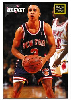 1995 French Sports Action Basket #NNO John Starks Front