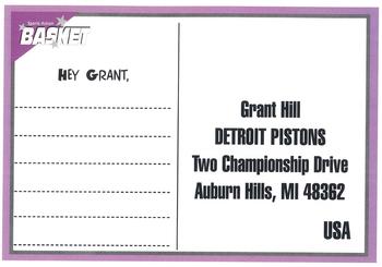 1995 French Sports Action Basket #NNO Grant Hill Back