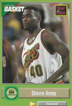 1995 French Sports Action Basket #NNO Shawn Kemp Front