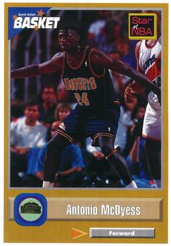 1995 French Sports Action Basket #NNO Antonio McDyess Front