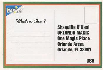 1995 French Sports Action Basket #NNO Shaquille O'Neal Back