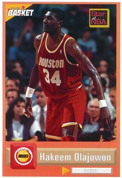 1995 French Sports Action Basket #NNO Hakeem Olajuwon Front