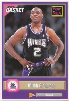 1995 French Sports Action Basket #NNO Mitch Richmond Front