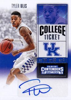 2016 Panini Contenders Draft Picks - College Ticket Autographs Variations #113 Tyler Ulis Front
