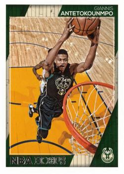 2016-17 Hoops - Red Back #6 Giannis Antetokounmpo Front