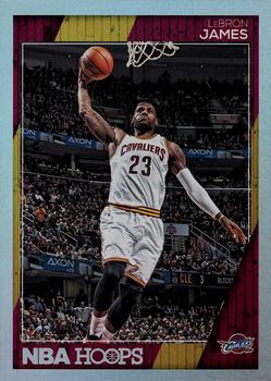 2016-17 Hoops - Silver #17 LeBron James Front