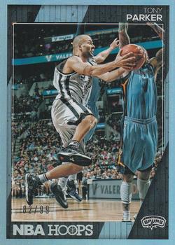 2016-17 Hoops - Silver #123 Tony Parker Front