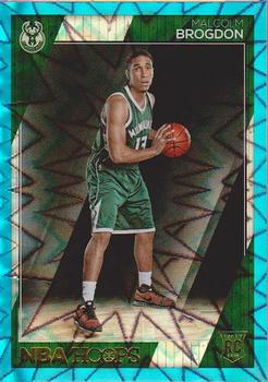 2016-17 Hoops - Teal Explosion #291 Malcolm Brogdon Front