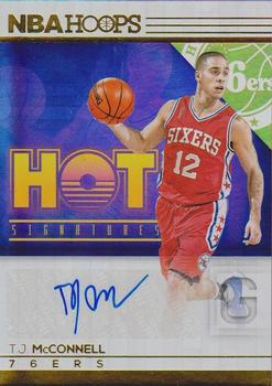 2016-17 Hoops - Hot Signatures #3 T.J. McConnell Front