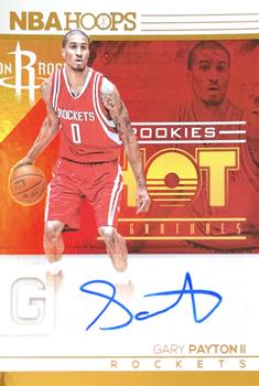2016-17 Hoops - Rookie Hot Signatures #34 Gary Payton II Front
