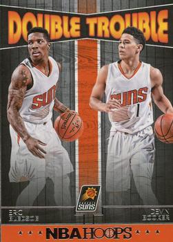 2016-17 Hoops - Double Trouble #6 Devin Booker / Eric Bledsoe Front