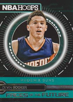 2016-17 Hoops - Faces of the Future #4 Devin Booker Front