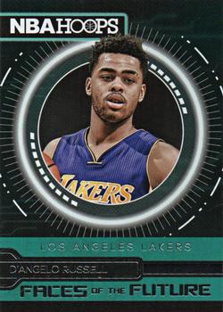2016-17 Hoops - Faces of the Future #6 D'Angelo Russell Front