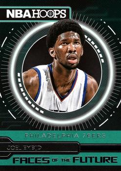 2016-17 Hoops - Faces of the Future #9 Joel Embiid Front