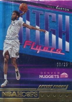 2016-17 Hoops - High Flyers Artist Proof #8 Will Barton Front