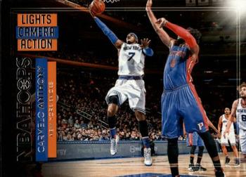 2016-17 Hoops - Lights Camera Action #14 Carmelo Anthony Front