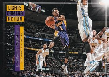 2016-17 Hoops - Lights Camera Action #20 D'Angelo Russell Front