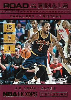 2016-17 Hoops - Road to the Finals #4 J.R. Smith Front