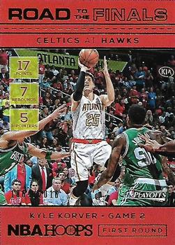 2016-17 Hoops - Road to the Finals #6 Kyle Korver Front