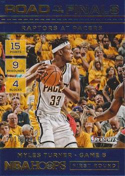 2016-17 Hoops - Road to the Finals #23 Myles Turner Front