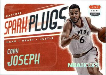 2016-17 Hoops - Spark Plugs #15 Cory Joseph Front