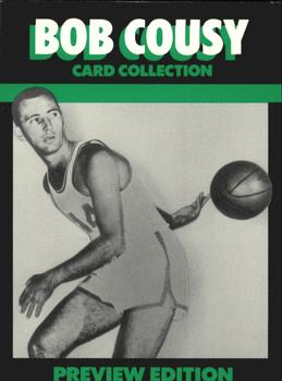 1992 Bob Cousy Collection #1 Rookie Card Front
