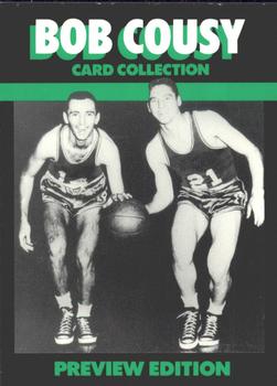 1992 Bob Cousy Collection #7 Double Trouble 1951-52 Front