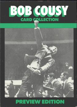 1992 Bob Cousy Collection - 1991 Preview #5 Boston College Coaching Front