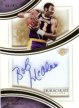 2015-16 Panini Immaculate Collection - Shadowbox Signatures #SS-BM Bob McAdoo Front
