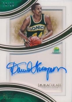 2015-16 Panini Immaculate Collection - Shadowbox Signatures #SS-DT David Thompson Front