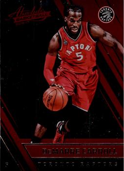 2016-17 Panini Absolute #9 DeMarre Carroll Front