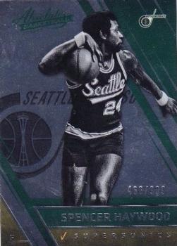 2016-17 Panini Absolute #108 Spencer Haywood Front