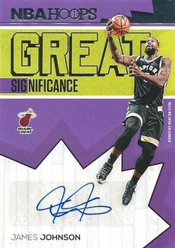 2016-17 Hoops - Great SIGnificance #76 James Johnson Front