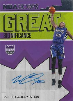 2016-17 Hoops - Great SIGnificance #90 Willie Cauley-Stein Front