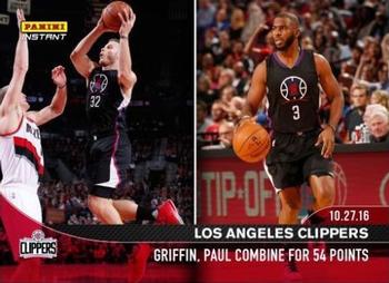 2016-17 Panini Instant NBA #29 Blake Griffin / Chris Paul Front