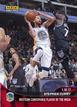 2016-17 Panini Instant NBA #185 Stephen Curry Front
