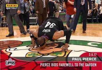 2016-17 Panini Instant NBA #213 Paul Pierce Front