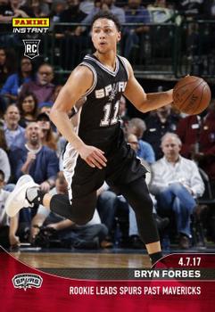 2016-17 Panini Instant NBA #303 Bryn Forbes Front