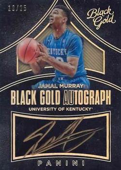 2016-17 Panini Black Gold Collegiate - Black Gold Autographs SN25 #163 Jamal Murray Front