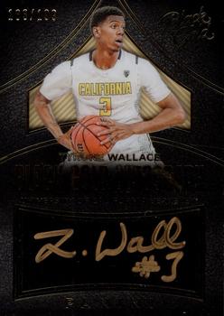 2016-17 Panini Black Gold Collegiate - Black Gold Autographs #182 Tyrone Wallace Front