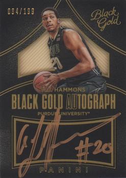 2016-17 Panini Black Gold Collegiate - Black Gold Autographs #192 A.J. Hammons Front