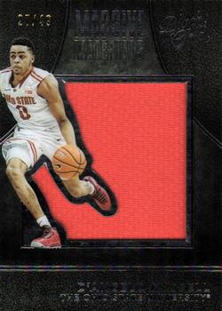 2016-17 Panini Black Gold Collegiate - Massive Materials SN49 #6 D'Angelo Russell Front