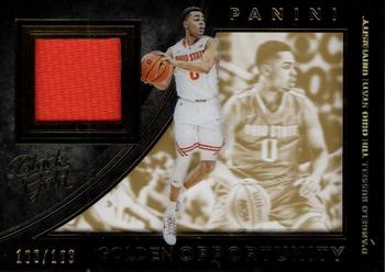 2016-17 Panini Black Gold Collegiate - Golden Opportunity SN199 #8 D'Angelo Russell Front