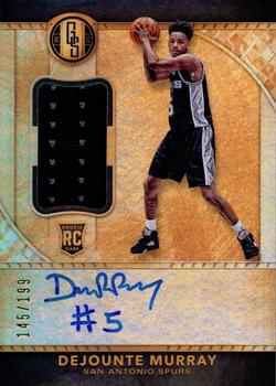 2016-17 Panini Gold Standard #225 Dejounte Murray Front
