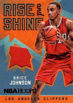 2016-17 Hoops - Rise N Shine Memorabilia #22 Brice Johnson Front
