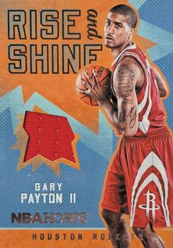 2016-17 Hoops - Rise N Shine Memorabilia #35 Gary Payton II Front
