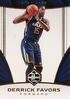 2016-17 Panini Limited #33 Derrick Favors Front
