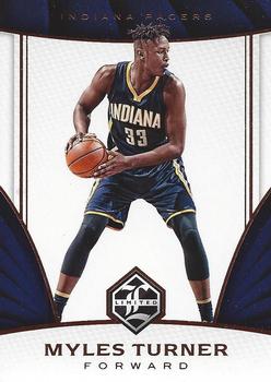 2016-17 Panini Limited #82 Myles Turner Front