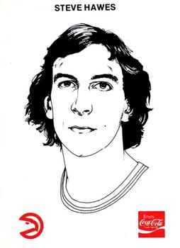 1979-80 Atlanta Hawks #10 Steve Hawes Front